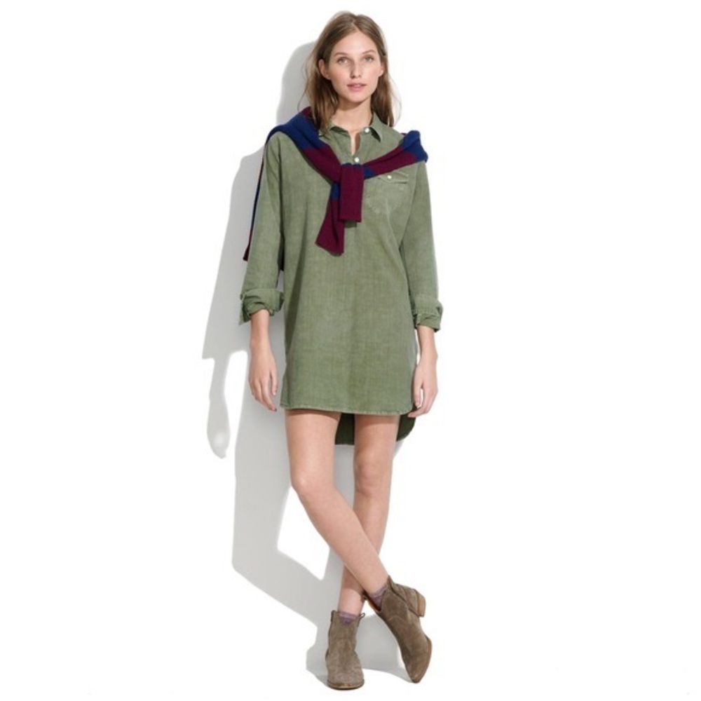 Madewell Shirt Dress Long Sleeve